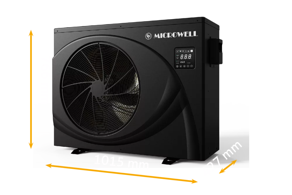 Hp black1500 with rozmery | HP BLACK Inverter - Microwell